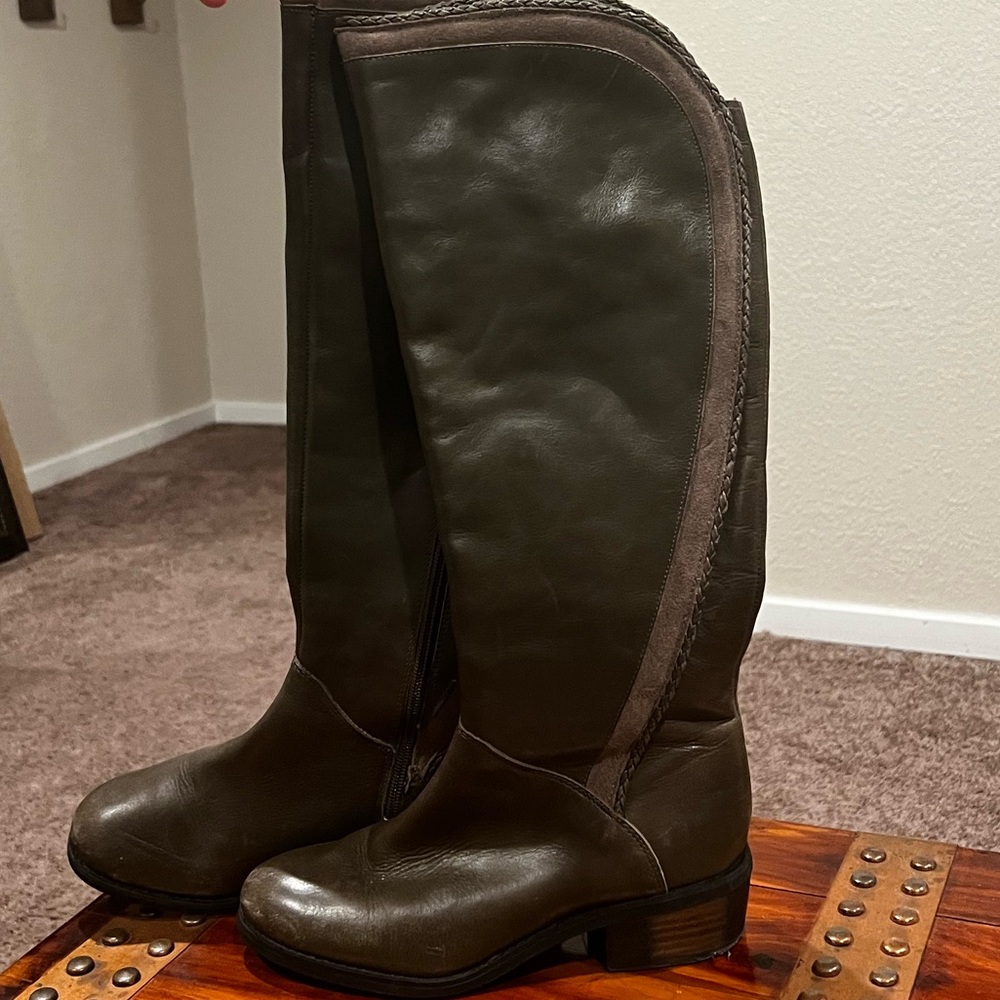 Naughty Monkey Leather Boots